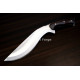Hand-Forged Kukri Machete, Jimped Spine