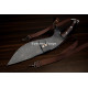 Hand-Forged Kukri Machete, Jimped Spine