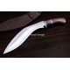Hand-Forged Kukri Knife, Ringed Hilt