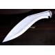 Hand-Forged Kukri Knife, Ringed Hilt