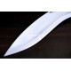 Hand-Forged Kukri Knife, Ringed Hilt