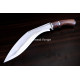 Hand-Forged Kukri Knife, Ringed Hilt