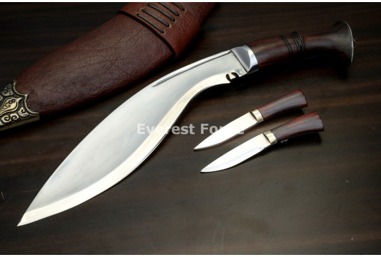 Hand-Forged Kukri, Karda and Chakmak