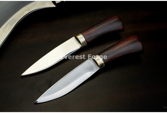 Hand-Forged Kukri, Karda and Chakmak