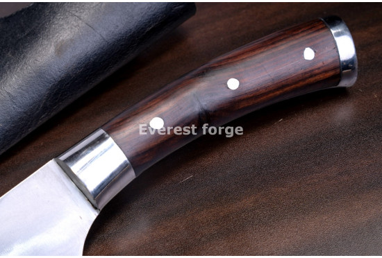 Hand-Forged Hunting Knife, Bolstered Full Tang