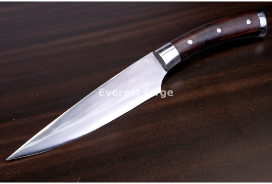 Hand-Forged Hunting Knife, Bolstered Full Tang