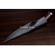 Hand-Forged Hunting Knife, Bolstered Full Tang