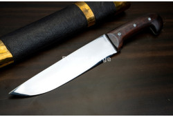 Hand-Forged Camp Knife, Hooked Butt