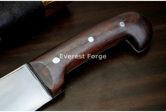 Hand-Forged Camp Knife, Hooked Butt