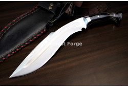Hand-Forged Chirra Kukri, Back-Edged Tip