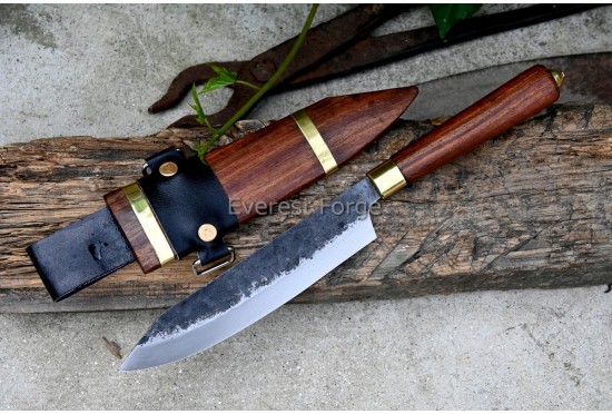 Hand-Forged Santoku Knife
