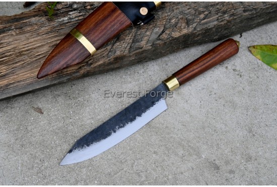 Hand-Forged Santoku Knife