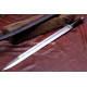 Hand-Forged Hunting Hanger Sword – Full-Tang 5160 Blade with Knuckle-Bow Guard