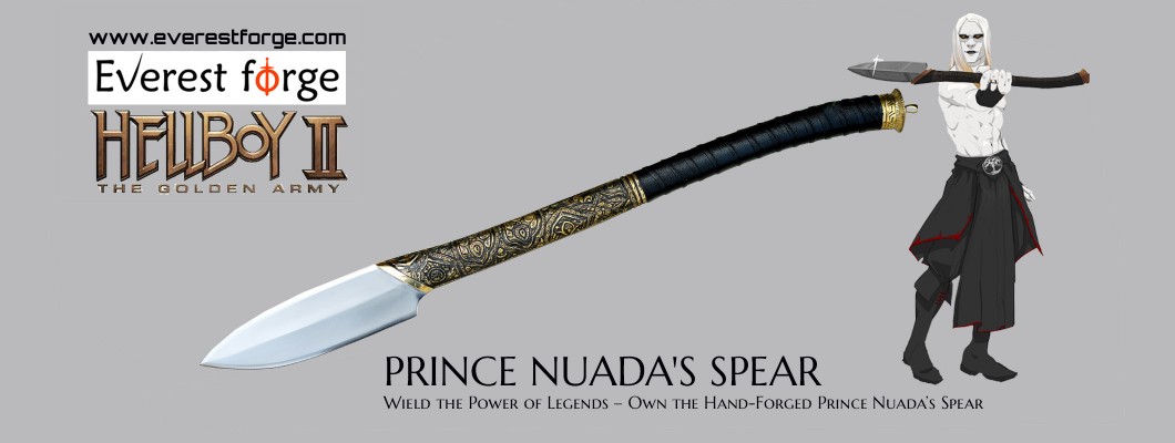 Prince Nuada’s Spear Replica – A Legendary Weapon Reborn