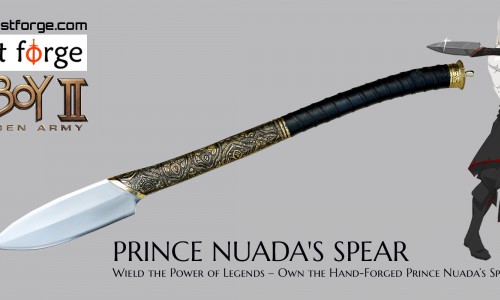 Prince Nuada’s Spear Replica – A Legendary Weapon Reborn