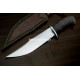 Hand-Forged Hunting Bowie, Clip Point
