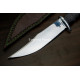 Hand-Forged Hunting Bowie, Clip Point