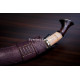 Hand-Forged Chainpure Kukri Knife, White Metal Fittings