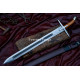 Hand-Forged Abu Bakr al-Siddiq Inspired Sword – Fullered 5160 Blade, Heritage Collector's Piece