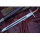 Hand-Forged Abu Bakr al-Siddiq Inspired Sword – Fullered 5160 Blade, Heritage Collector's Piece