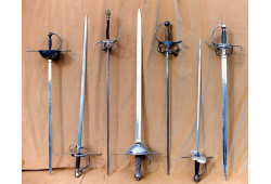 Spanish Conquistador Cup-Hilt Rapier Sword – Custom Hand-Forged