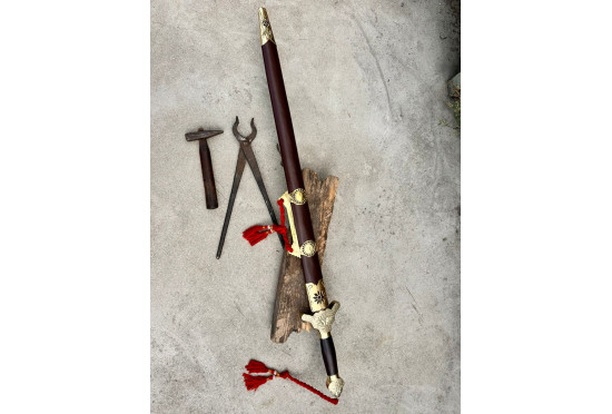 Hand-Forged Chinese Jian Sword — "Wudang" (Tai Chi Jian)
