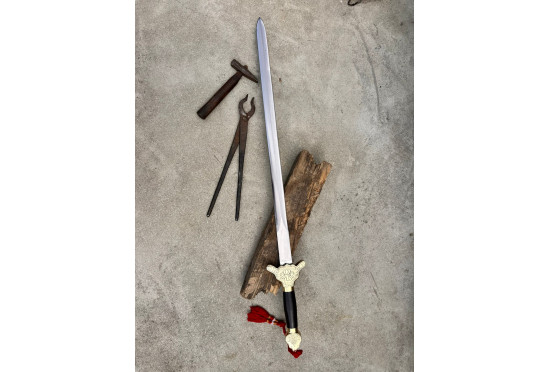 Hand-Forged Chinese Jian Sword — "Wudang" (Tai Chi Jian)