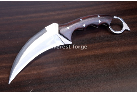 Hand-Forged Karambit, Full Tang