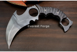 Hand-Forged Double Ring Karambit