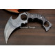 Hand-Forged Double Ring Karambit