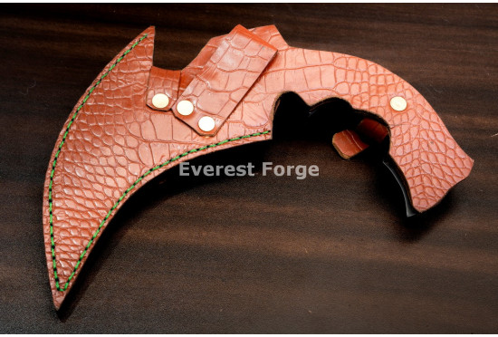 Hand-Forged Double Ring Karambit