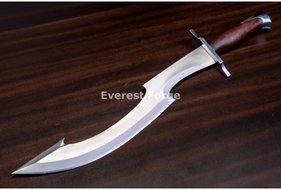 Hand-Forged Khopesh Sword, Hooked Point