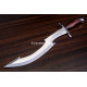 Hand-Forged Khopesh Sword, Hooked Point