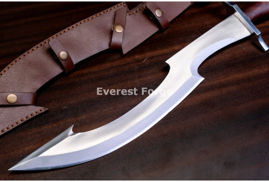 Hand-Forged Khopesh Sword, Hooked Point