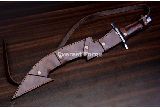 Hand-Forged Khopesh Sword, Hooked Point