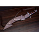 Hand-Forged Khopesh Sword, Hooked Point
