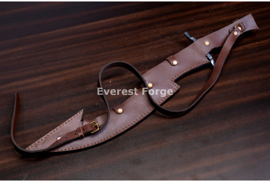Hand-Forged Khopesh Sword, Hooked Point