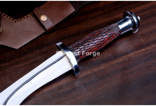 Hand-Forged Khopesh Sword, Single Fuller