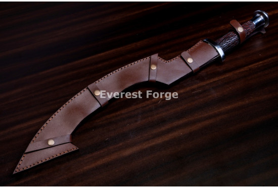 Hand-Forged Khopesh Sword, Single Fuller