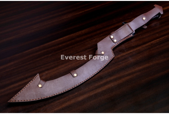 Hand-Forged Khopesh Sword, Single Fuller
