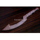 Hand-Forged Khopesh Sword, Single Fuller