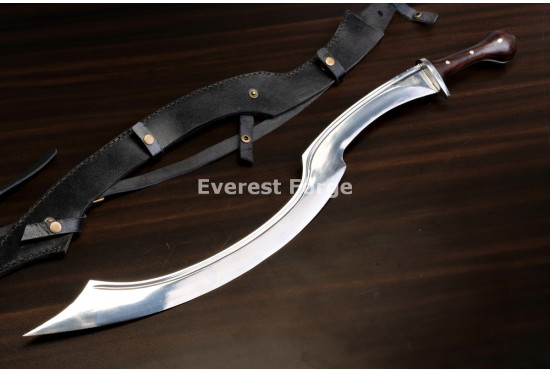 Hand-Forged Egyptian Khopesh, Deep Recurve