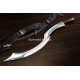 Hand-Forged Egyptian Khopesh, Deep Recurve