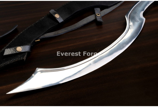 Hand-Forged Egyptian Khopesh, Deep Recurve