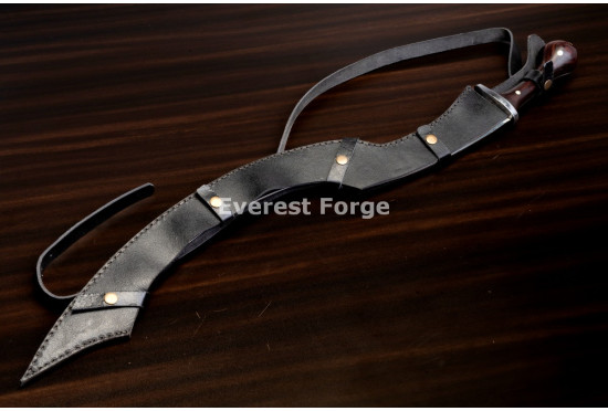 Hand-Forged Egyptian Khopesh, Deep Recurve