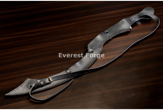Hand-Forged Egyptian Khopesh, Deep Recurve
