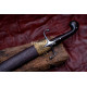 Hand-Forged Ottoman Kilij Sword – Full-Tang 5160 Curved Sabre with Rosewood Handle