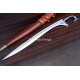 Hand-Forged Iberian Falcata Sword with Horse-Head Pommel