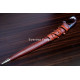 Hand-Forged Iberian Falcata Sword with Horse-Head Pommel
