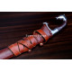 Hand-Forged Iberian Falcata Sword with Horse-Head Pommel